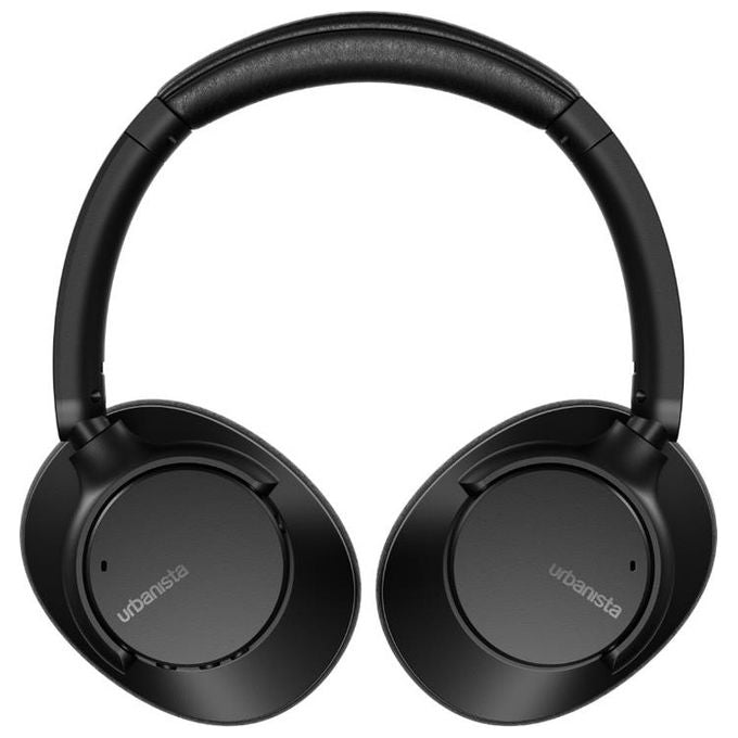 Urbanista 1040234 Valencia Cuffie Over-Ear Noise Cancelling ANC Bluetooth 5.3 50h USB-C colore Midnight Black