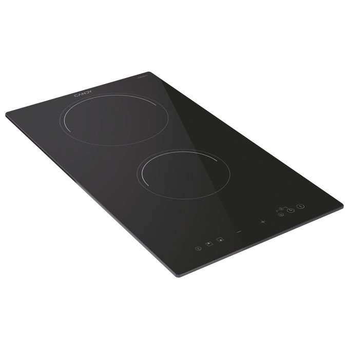 Candy CID30-1 Idea Piano cottura da incasso a induzione 30 cm 2 zone Touch Boost Timer 3500 W colore Nero