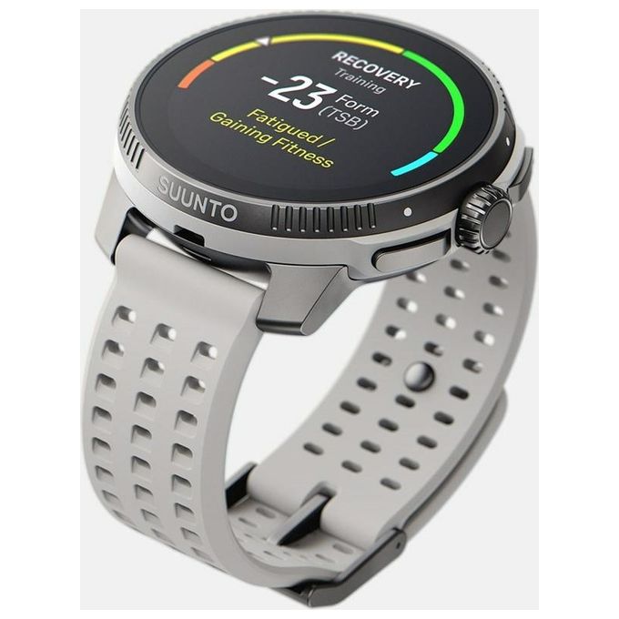 SUUNTO SS050931000 Race Orologio Sportivo Digitale GPS AMOLED 1,43 pollici con Monitoraggio Salute e 95 Modalita' Sportive colore Bianco