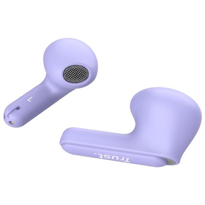 Trust Yavi Auricolare True Wireless Stereo (TWS) In-ear Musica e Chiamate USB tipo-C Bluetooth Viola