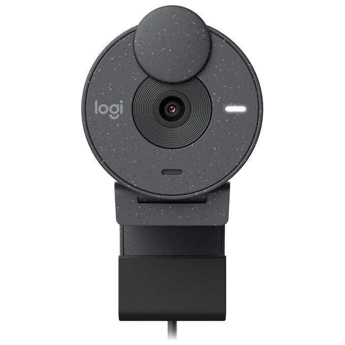 Logitech 960-001469 Brio Webcam Full HD 1080P USB-C Microfono Mono Otturatore Privacy colore Grafite