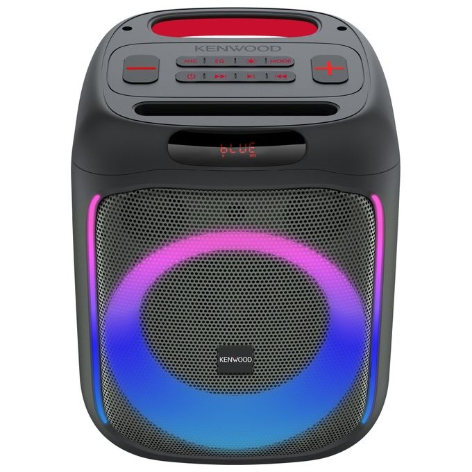 Kenwood AS-P200BT Altoparlante da festa 50 W Bluetooth MicroSD USB 10 h autonomia colore Nero
