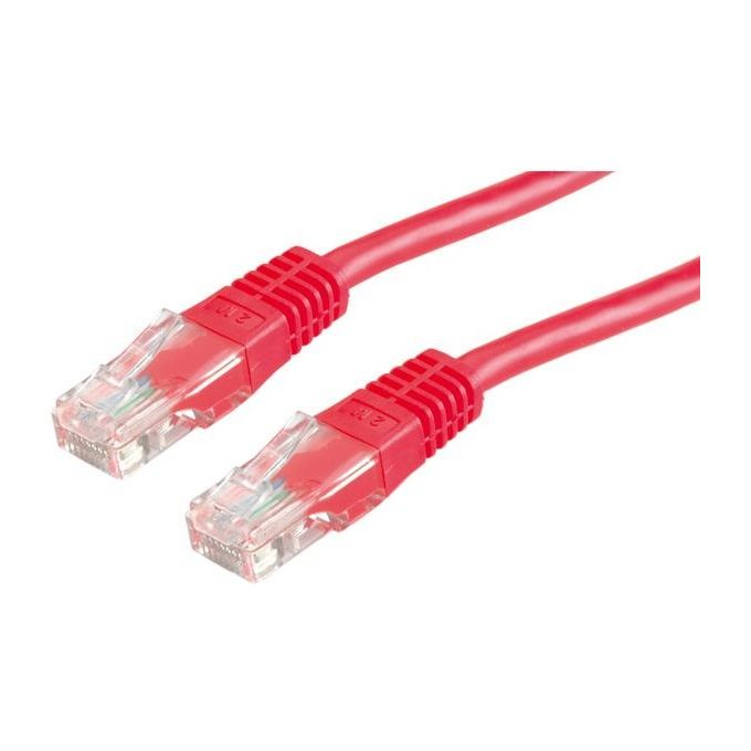 ITB Network Cavo di Rete Cat6 Utp Rosso 3mt