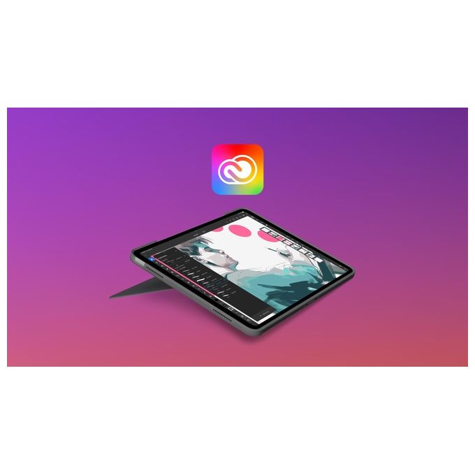 Logitech 920-012615 Combo Touch Custodia con Tastiera per iPad Air 13'' QWERTY Italiano Trackpad Smart Connector colore Grigio