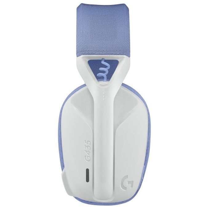 Logitech G G435 G SERIES Auricolare Wireless con Bluetooth e LIGHTSPEED Frequenza 20 - 20000 Hz Durata Batteria 18 h colore Off White and Lilac
