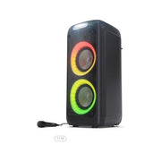 Sharp PS-949 XParty Street Beat Altoparlante Portatile 2.1 Canali 132 W PMPO Bluetooth 5.0 Luci LED RGB colore Nero