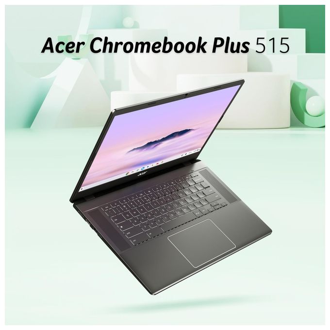 Acer NX.KNUET.002 Chromebook Plus 515 CB515-2H-34ZU Notebook 15.6'' Intel Core i3-1215U 8GB DDR5 256GB SSD ChromeOS colore Grigio