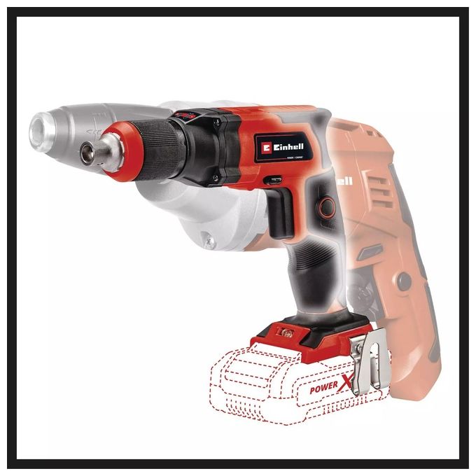 Einhell Avvitatore Per Cartongesso A Batteria Te-Dy 18 Li (Batteria Non Inclusa)