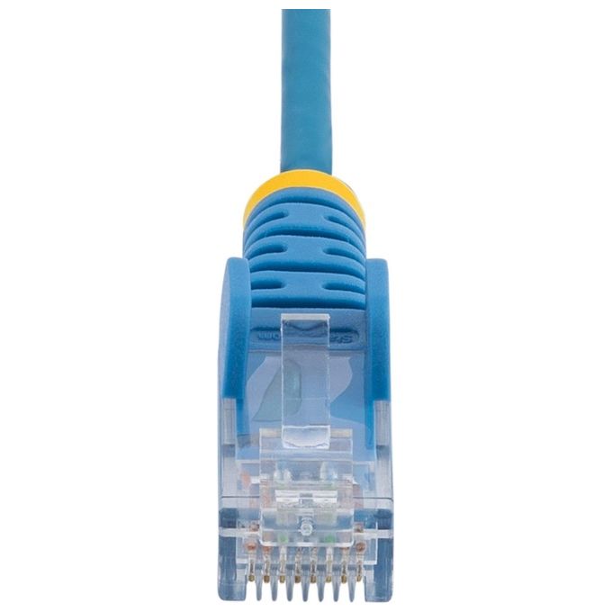 StarTech.com Cavo di Rete Ethernet Snagless CAT6 da 1,5mt Cavo Patch Antigroviglio Slim RJ45 Blu