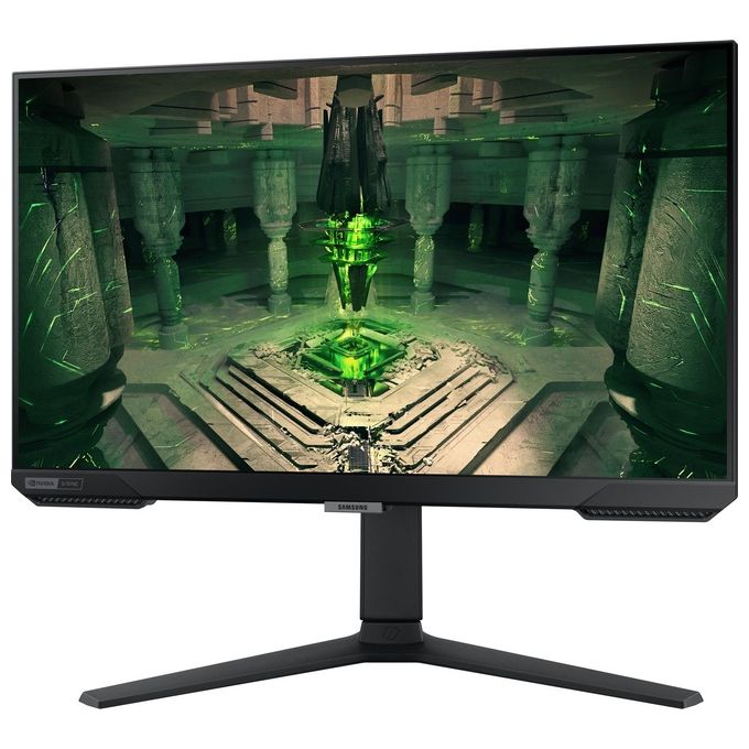 Samsung S25BG400 Odyssey G4 Monitor Gaming 25'' Full HD IPS 240 Hz 1 ms FreeSync G-Sync Flicker Free HAS Pivot colore Nero