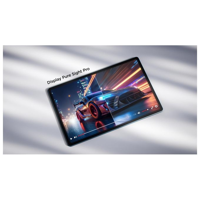 Lenovo ZAEG0015IT Yoga Tab Plus Tablet Android 12.7'' 3K Snapdragon 8 Gen 3 16 GB RAM 256 GB Wi-Fi 7 Android 14 Tastiera e Pennino inclusi colore Tidal Teal