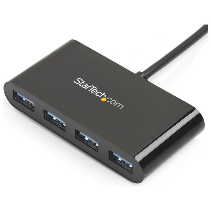 Startech Hub USB 3.0 a 4 porte - USB-C a 4 USB-A - Alimentazione a bus