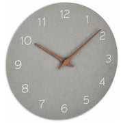 TFA Dostmann Orologio da Parete Analogico Grigio Cemento