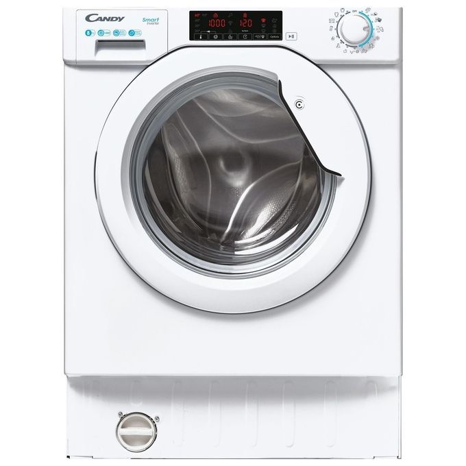 Candy CBW 48TWME-S Lavatrice Carica Frontale da Incasso Programma EcoMix Partenza differita 24 h Classe energetica A Capacita' di carico 8 kg Centrifuga 1400 giri Motore Inverter BPM