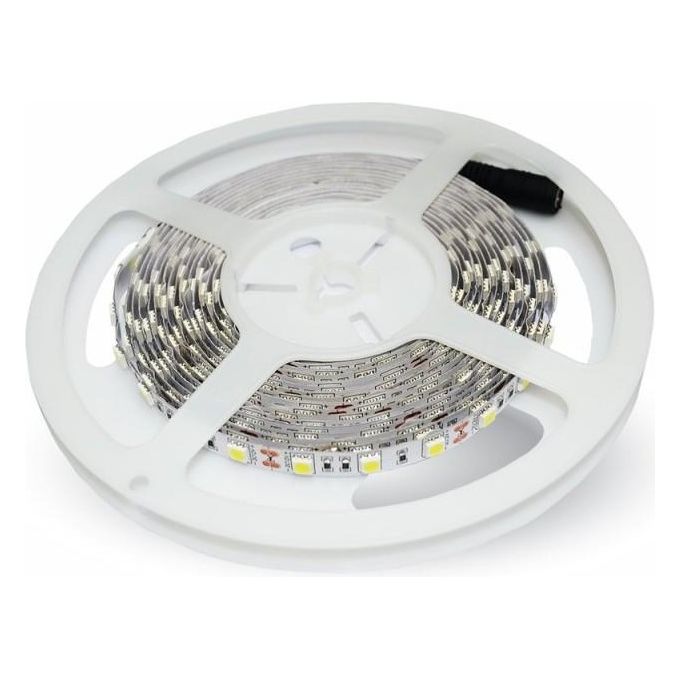Nuova Video Suono Striscia 60 Led 5mt 2700k Calda 2700k Jack 2.1