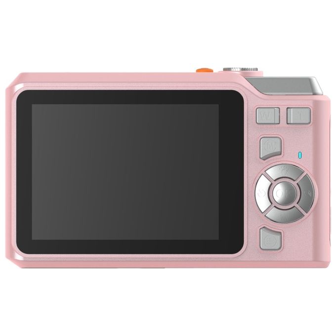 Denver DCA-4818RO Fotocamera Compatta Digitale 5 MP Full HD 1080p Schermo LCD 2.8'' Zoom Digitale 8x MicroSD 64 GB colore Rosa