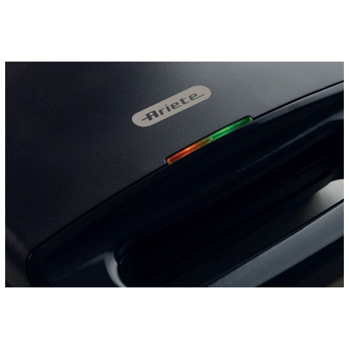 Ariete 1971 Sandwich Maker Breakfast Piastra Elettrica per Toast 750W Rivestimento Antiaderente Dark Grey 1971-00