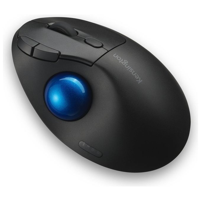 Kensington K72194WW Pro Fit Ergo TB450 Trackball Wireless Bluetooth 2,4 GHz 1600 DPI 7 Pulsanti colore Nero