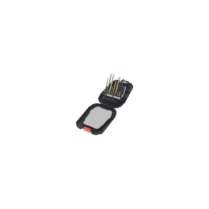 Black+Decker set 16 Punte e Inserti per Trapani-avvitatori