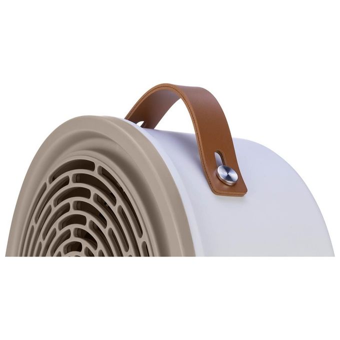 Ardes AR4F17 Termoventilatore Riscaldante 2 Potenze Termostato Temperatura Ambiente Scaldino Elettrico Elegante Compatto Portatile con LED On-Off