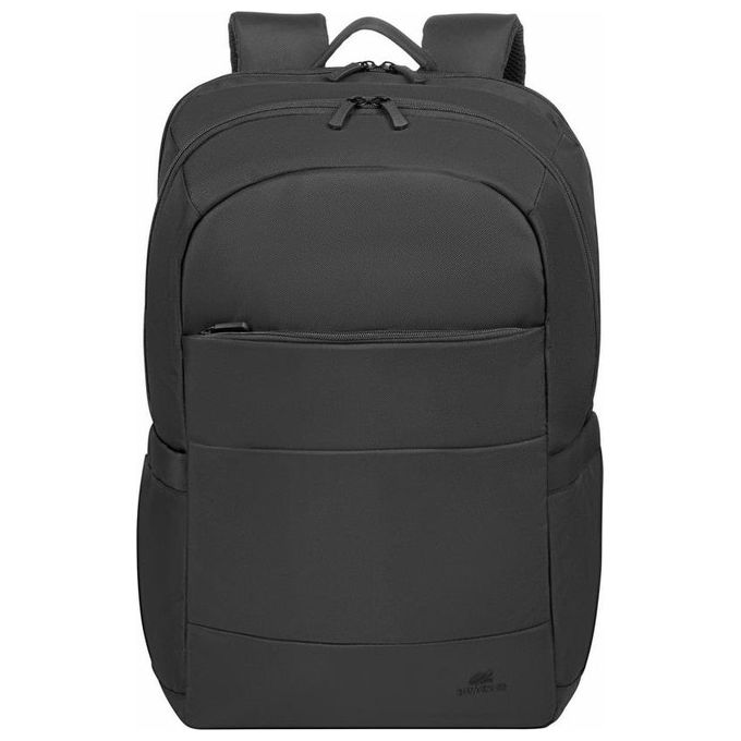 Rivacase 8267 BLACK Zaino City Backpack per Notebook 17.3'' Idrorepellente 2 Scomparti colore Nero
