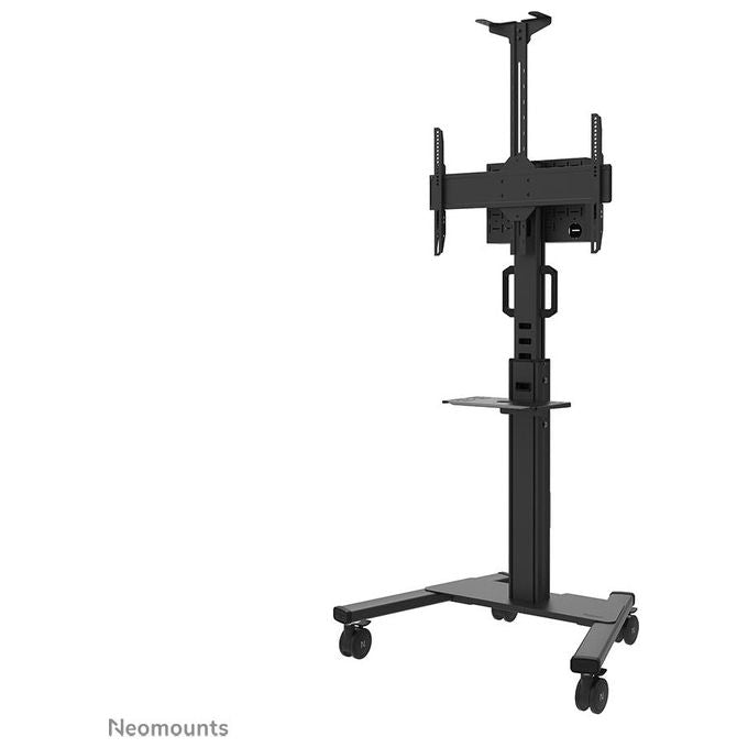 Neomounts FL50S-825BL1 MOVE Up Carrello TV Mobile 37'' 75'' 70 Kg Altezza Regolabile Certificato TÜV colore Nero