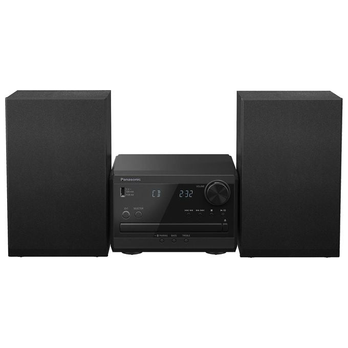 Panasonic SC-PM272EG-K Microsistema Audio per la Casa 20 W Bluetooth DAB+ FM Lettore CD USB colore Nero