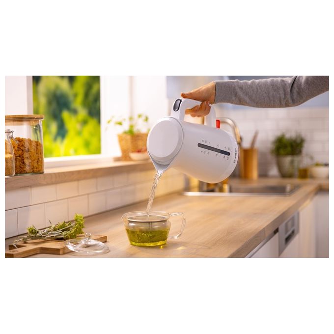 Bosch TWK3M121 MyMoment Bollitore Elettrico 1.7 L 2400 W Spegnimento Automatico Filtro Anticalcare colore Bianco