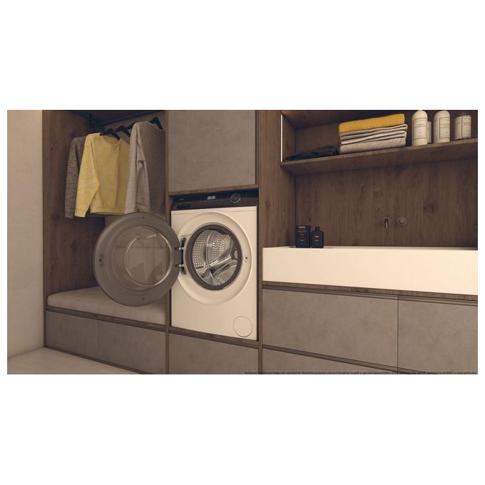 Haier HW70-BP14929-S Serie I-Pro 3 Lavatrice carica frontale slim 7 Kg 1400 Giri vapore Refresh Classe A -10%