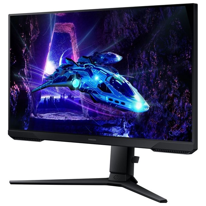 Samsung LS24DG300EUXEN Odyssey G3 Monitor Gaming 24'' Full HD 1920x1080 VA 180Hz 1ms AMD FreeSync colore Nero