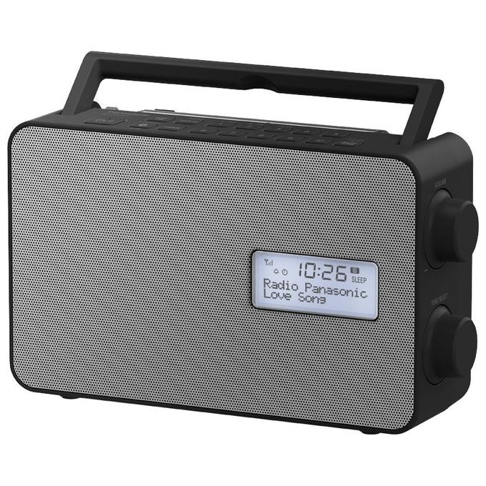 Panasonic RF-D30BTEG-K Radio Digitale DAB+ e Musica Wireless Bluetooth Nero