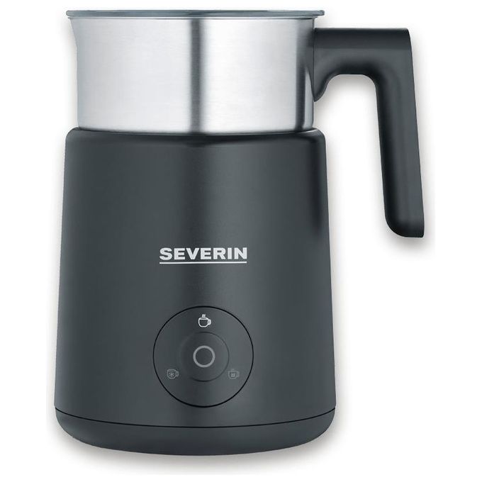 Severin SM3589 Spuma Lite Macchina da caffe' Montalatte a Induzione 400 ml 500 W Schiuma Calda e Fredda Funzione Cioccolato colore Beige Acciaio Inox