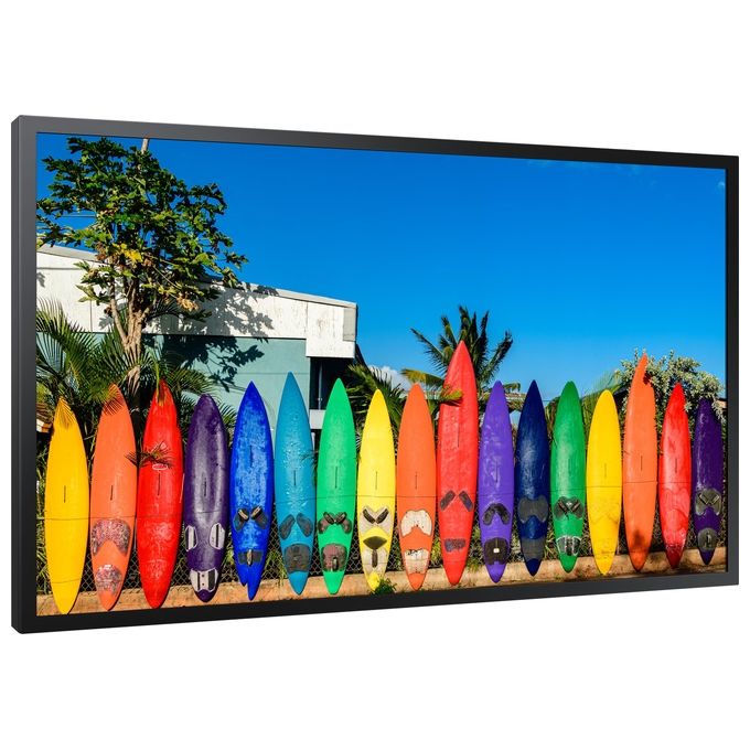 Samsung LH46OMBEBGBXEN OM46B Monitor Digital Signage 46'' Full HD 1920 x 1080 Pixel 4000 cd-m² 24-7 Wi-Fi VESA 400x400 mm IP5X colore Nero