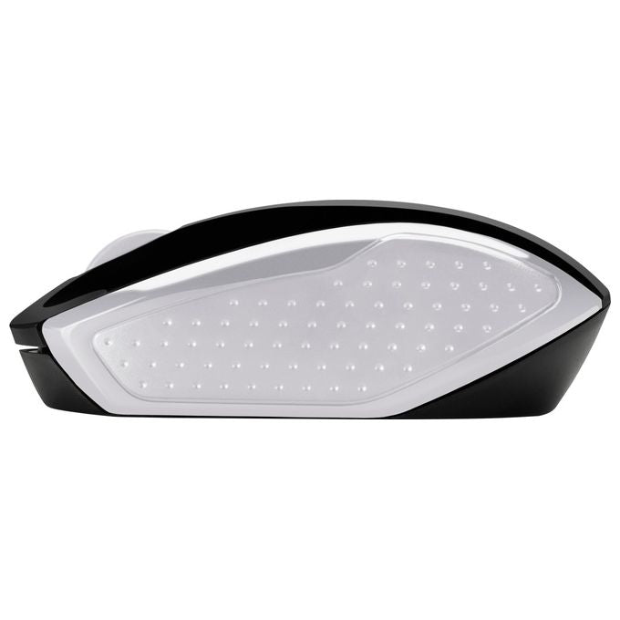 HP 2HU84AA#ABB Mouse Wireless 200 Sensore Ottico 1000 DPI 3 Tasti Ricevitore USB 2.4 GHz Ambidestro colore Argento