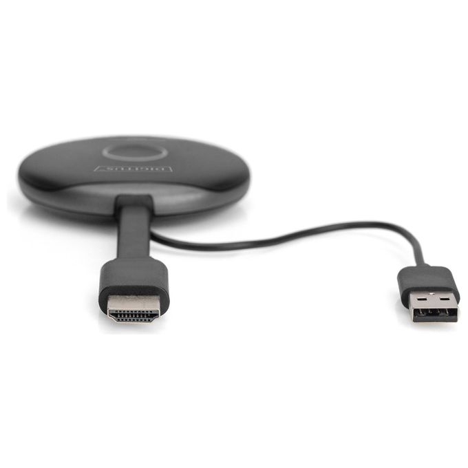 Digitus DS-55322 Trasmettitore HDMI Wireless per Click and Present Pro Risoluzione 1920 x 1080 Pixel Distanza fino a 50 m colore Nero Grigio