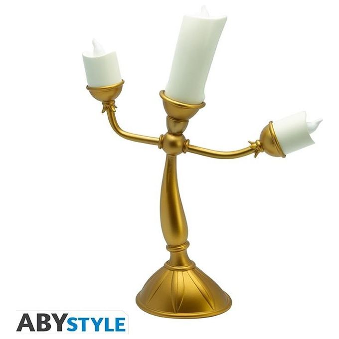 Abystyle ABYLIG016 Disney La Bella e la Bestia Lampada LED Lumiere 31 cm A batterie colore Multicolore
