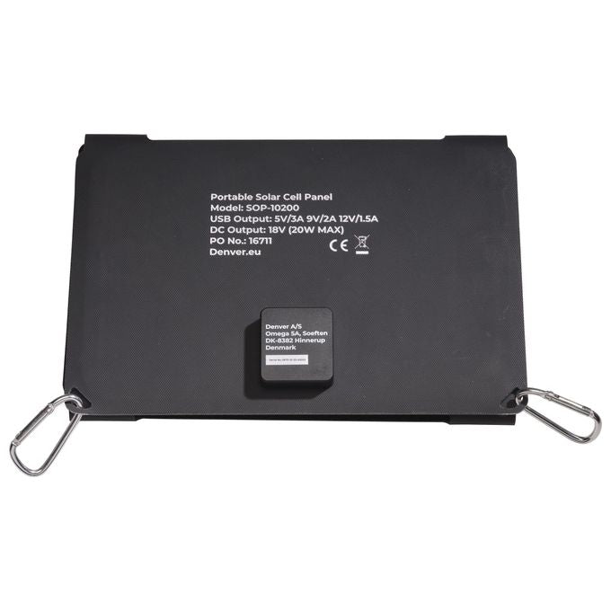 Denver Pannello Solare 20W per Power Station PPS-42000