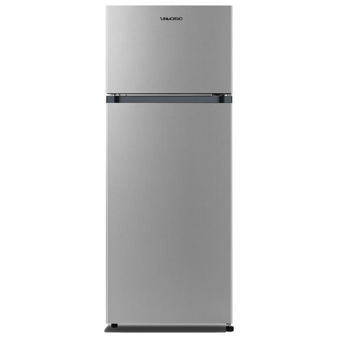 SanGiorgio SD24SSE Frigorifero Doppia Porta 206 L 143 cm Classe E 40 dB Statico colore Argento