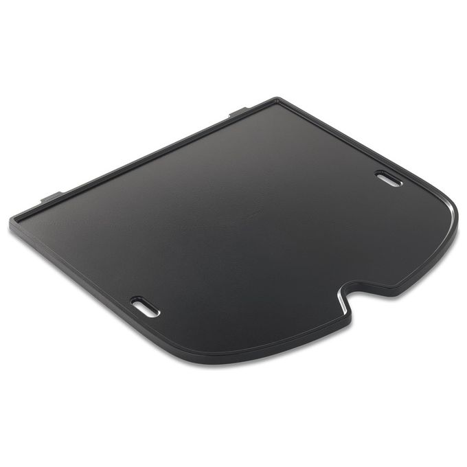 Weber 7034 Traveler Piastra di Cottura in Ghisa Smaltata Accessorio Barbecue colore Nero