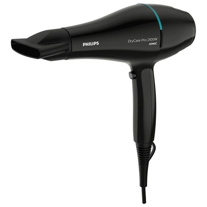 Philips BHD272-00 DryCare Pro Asciugacapelli 2100 W Motore AC ThermoProtect Ionico 6 velocita' concentratore 9 mm colore Nero