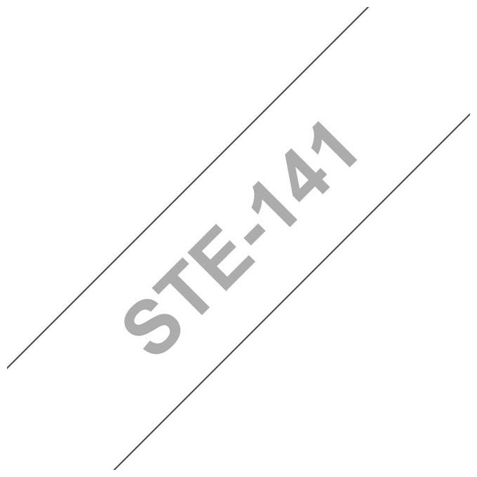 Brother Nastro Tz18mm Nero Bianco St141 3mt
