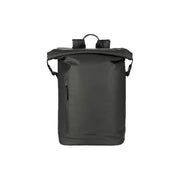 Tucano BKROL15-BK Rollo Zaino Porta PC per Laptop 15.6'' e MacBook Pro 16'' con Chiusura Rolltop in Tessuto Riciclato Water Resistant Spallacci Regolabili colore Nero