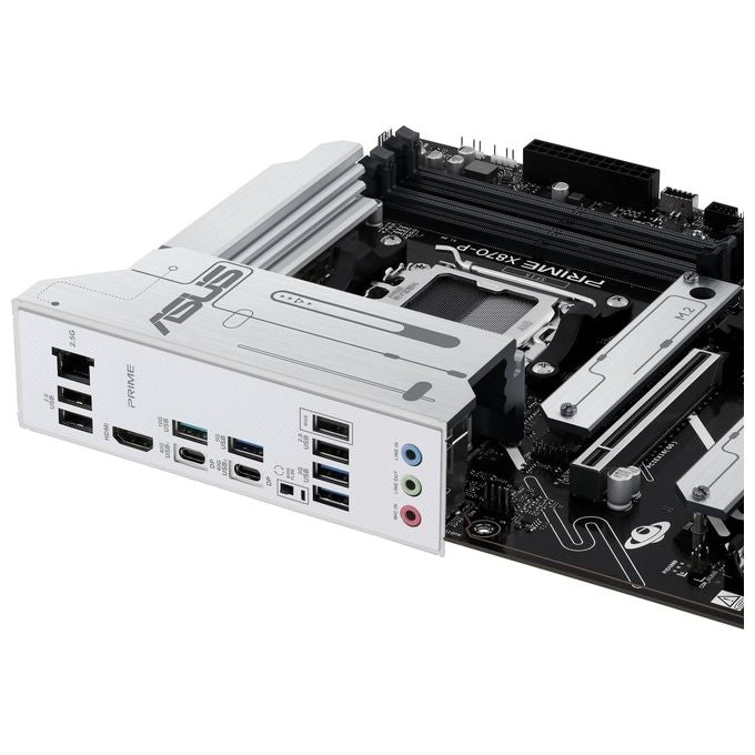 ASUS 90MB1IT0-M0EAY0 PRIME Scheda Madre AM5 DDR5 USB4 PCIe 5.0 M.2 Wi-Fi 7 colore Nero