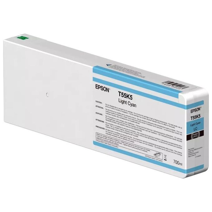 Epson S7793728 Cartuccia d'inchiostro Originale 700 ml Tecnologia UltraChrome HDX Compatibile con SureColor SC-P6000 SC-P7000 SC-P8000 SC-P9000 colore Ciano chiaro