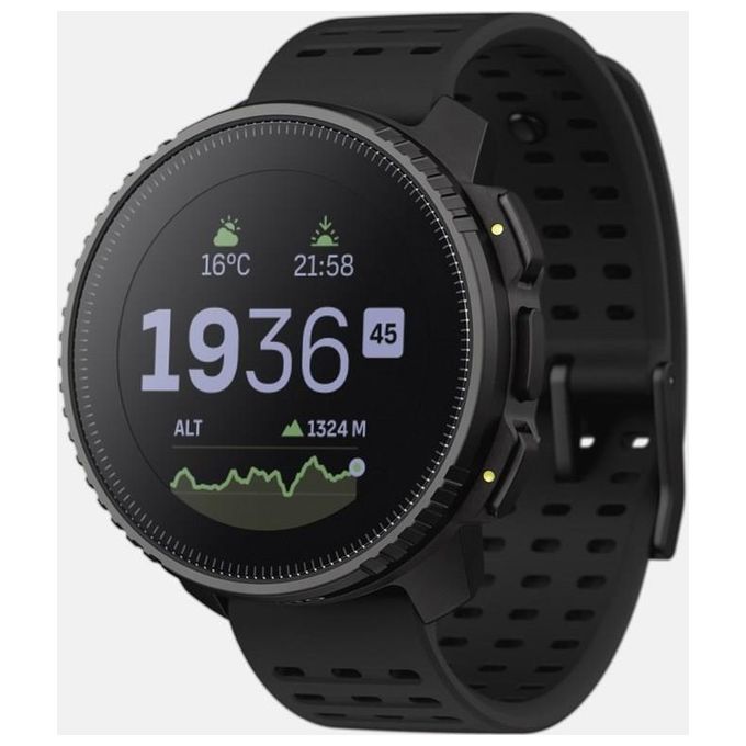 Suunto SS050862000 Vertical Smartwatch Sportivo GPS 49mm 1.4'' 280x280 Zaffiro 100m Cardio Altimetro Barometro 60 giorni colore Nero