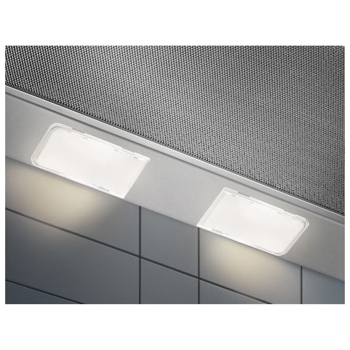 Electrolux LFP226S Serie 300 Cappa Semintegrata 60 cm 330 m³-h Classe C 64 dB 3 Velocita' Pulsanti colore Grigio