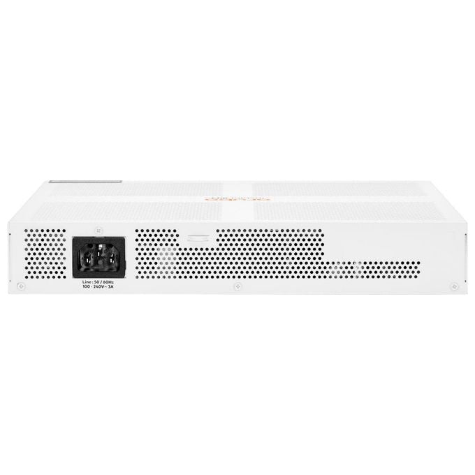 HPE R8R48A#ABB Aruba Instant On 1430 Switch Non Gestito 16 Porte Gigabit PoE 124W Layer 2 colore Bianco