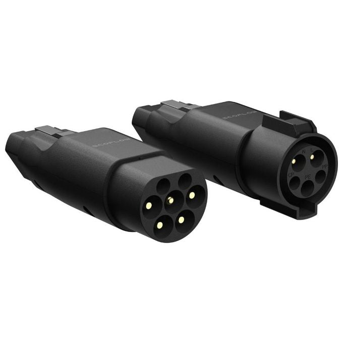 EcoFlow 50047003 Adattatore EV X-Stream per DELTA Pro Ricarica Rapida 3400 W Compatibilita' Tipo 2 colore Nero