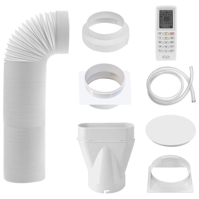 Argo MILO PLUS Condizionatore portatile 13000 BTU per ambienti fino a 45 m² Classe A Wi-Fi Pompa di calore colore Bianco
