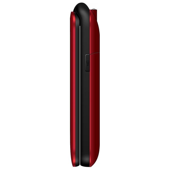 Maxcom MM816 Comfort Telefono per Anziani Dual SIM 2.4'' 3G Radio FM Tasto SOS 800 mAh colore Rosso